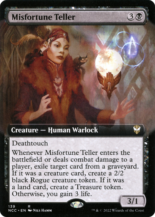 Misfortune Teller (NCC-139) - rare: (Extended Art)