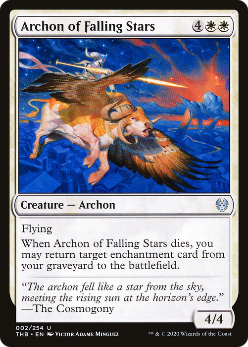 Archon of Falling Stars (THB-002) - uncommon - Foil