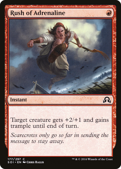 Rush of Adrenaline (SOI-177) - common - Foil