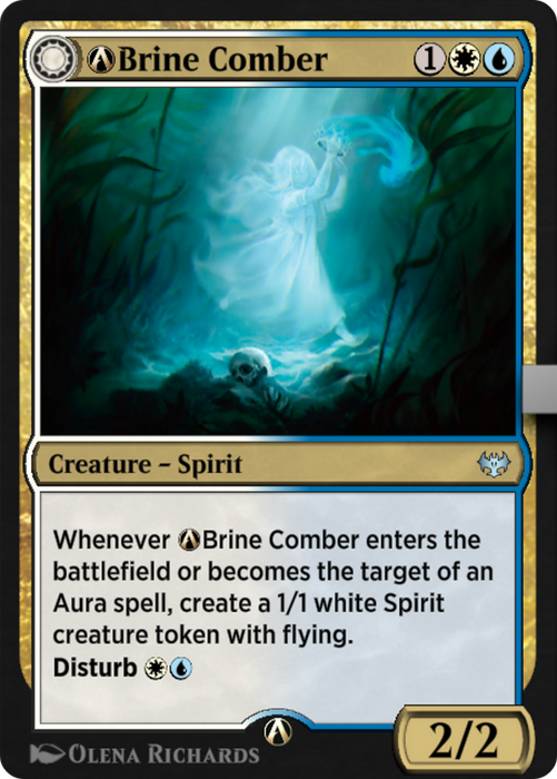 A-Brine Comber // A-Brinebound Gift (VOW-A-233) - uncommon: (Double Faced Transform)