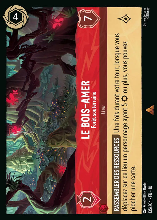 Le Bois-Amer - Forêt souterraine (135/204) - LDLP - Rare - Cold Foil