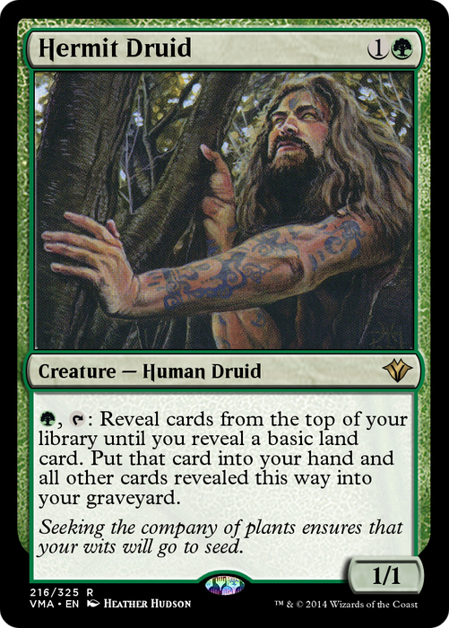 Hermit Druid (VMA-216) - rare