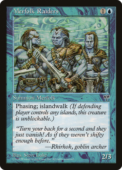 Merfolk Raiders (MIR-075) - common