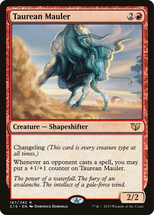 Taurean Mauler (C15-167) - rare