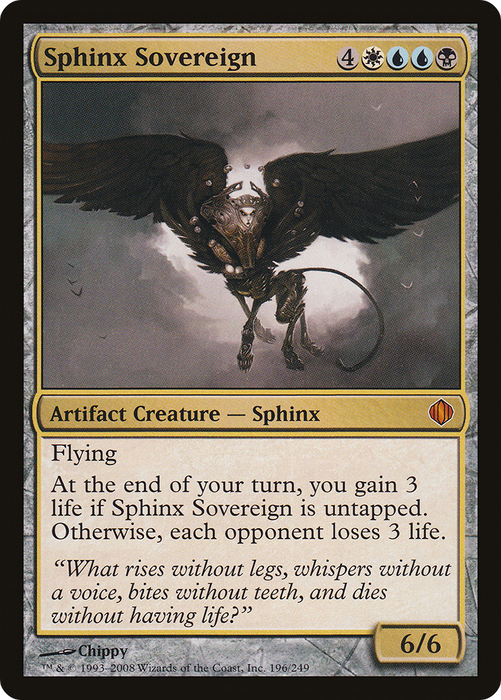 Sphinx Sovereign (ALA-196) - mythic