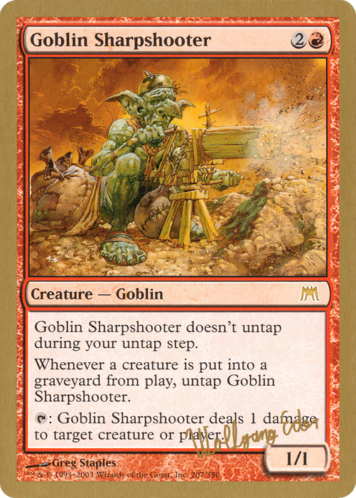 Goblin Sharpshooter (WCD-WE207) - rare