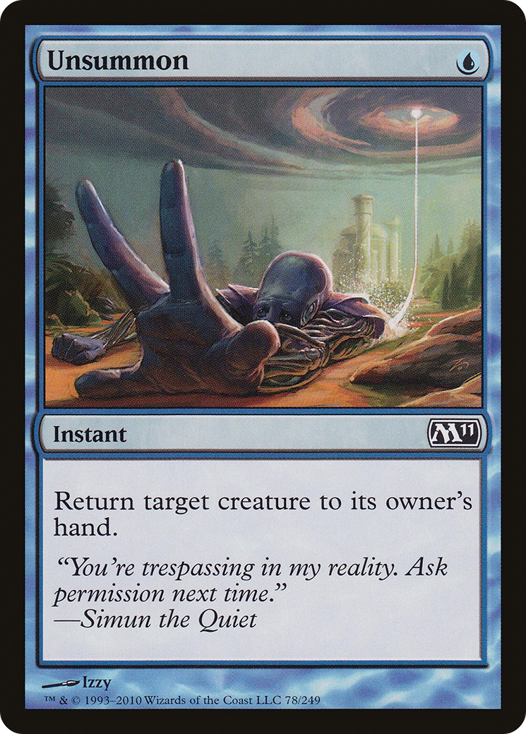 Unsummon (M11-078) - common