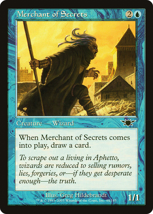 Merchant of Secrets (LGN-044) - common - Foil