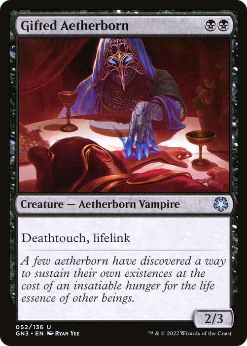 Gifted Aetherborn (GN3-052) - uncommon