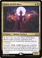 Priest of Fell Rites (MH2-208) - rare
