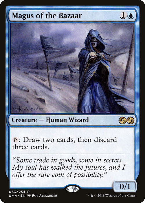 Magus of the Bazaar (UMA-063) - rare - Foil