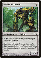 Malachite Golem (MRD-202) - common