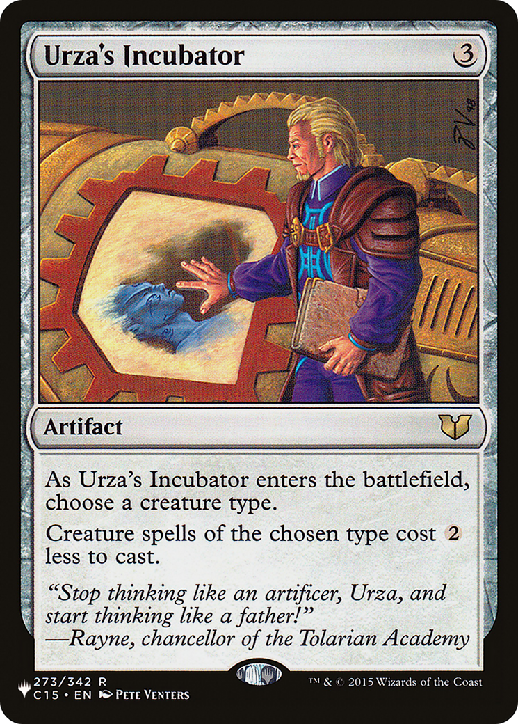 Urza's Incubator (LIST-C15-273) - rare