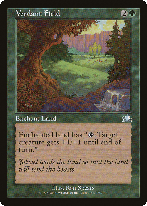 Verdant Field (PCY-130) - uncommon - Foil
