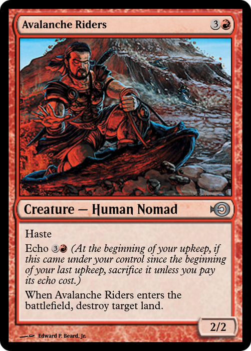 Avalanche Riders (PRM-36134) - uncommon - Foil