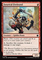 Fanatical Firebrand (FDN-195) - common - Foil