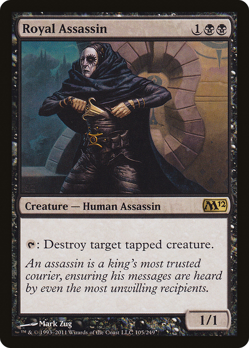 Royal Assassin (M12-105) - rare - Foil