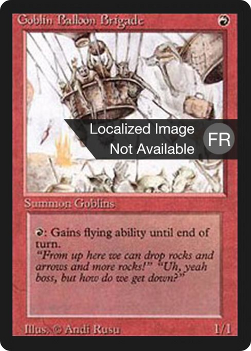 Goblin Balloon Brigade (FBB-154) - uncommon