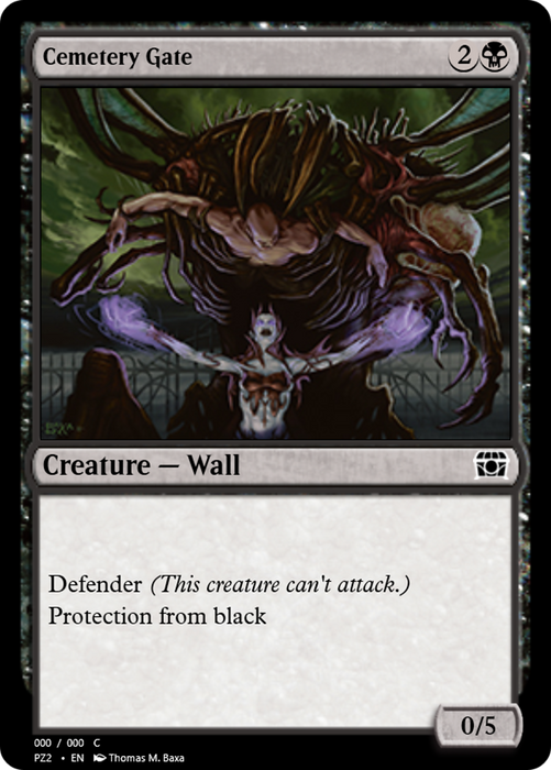 Cemetery Gate (PZ2-65835) - common - Foil