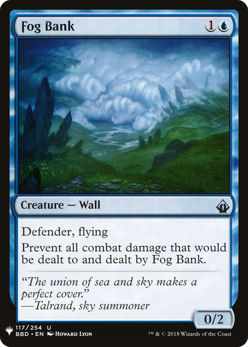 Fog Bank (LIST-BBD-117) - uncommon