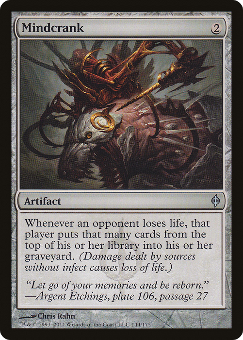 Mindcrank (NPH-144) - uncommon - Foil