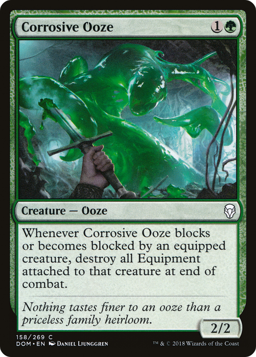 Corrosive Ooze (DOM-158) - common - Foil