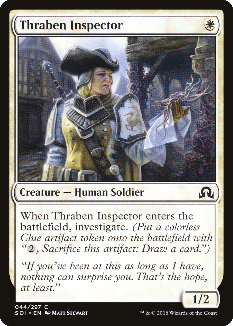 Thraben Inspector (SOI-044) - common