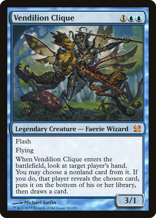 Vendilion Clique (MMA-070) - mythic - Foil