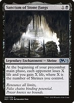 Sanctum of Stone Fangs (M21-120) - uncommon - Foil