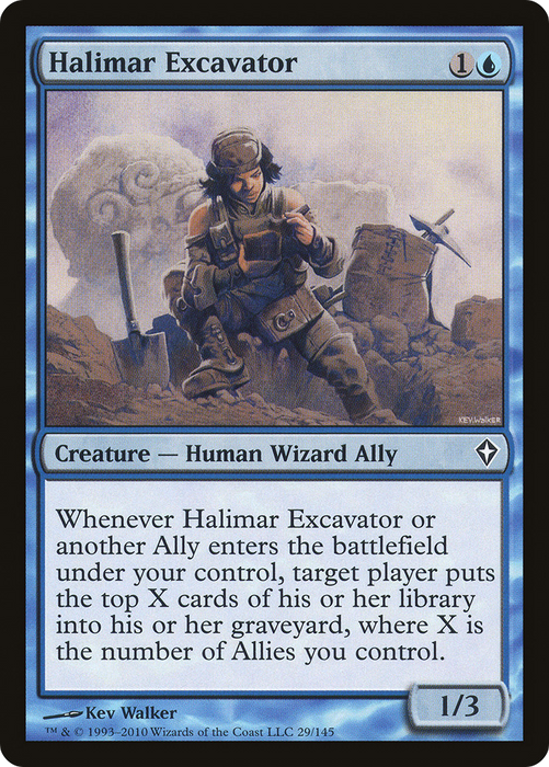Halimar Excavator (WWK-029) - common - Foil
