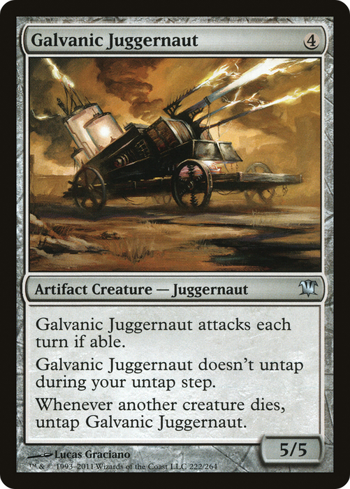 Galvanic Juggernaut (ISD-222) - uncommon - Foil
