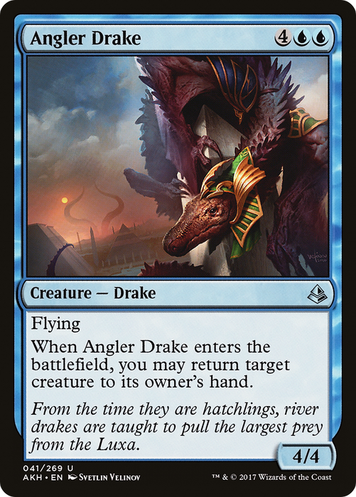 Angler Drake (AKH-041) - uncommon