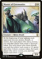 Master of Ceremonies (NCC-018) - rare