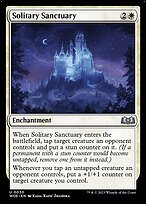 Solitary Sanctuary (WOE-030) - uncommon