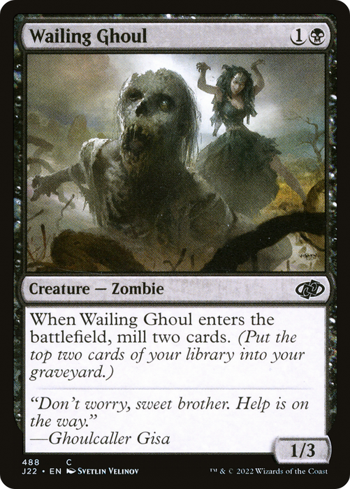 Wailing Ghoul (J22-488) - common