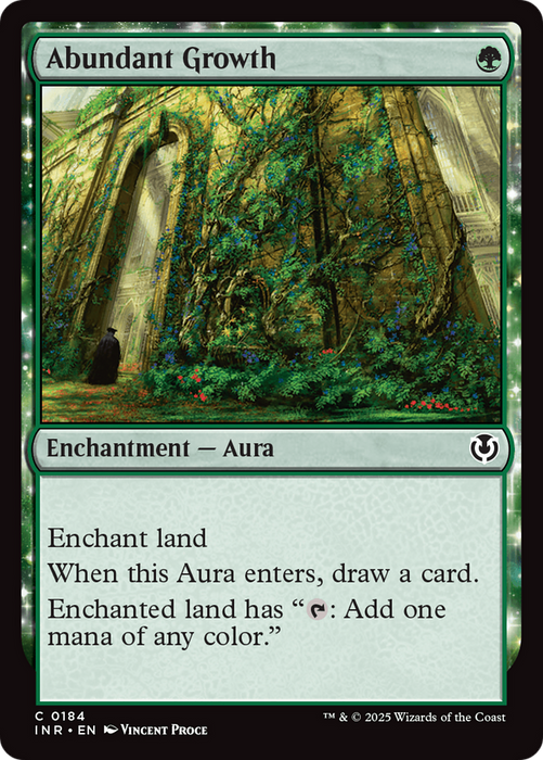 Abundant Growth (INR-184) - common: (enchantment) - Foil