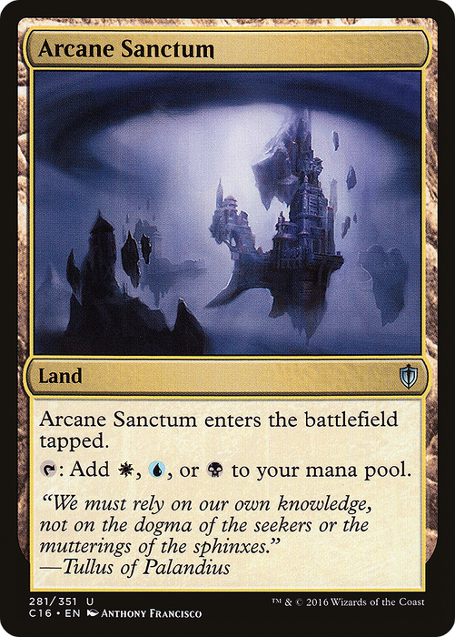 Arcane Sanctum (C16-281) - uncommon