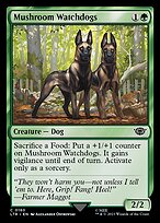 Mushroom Watchdogs (LTR-180) - common - Foil