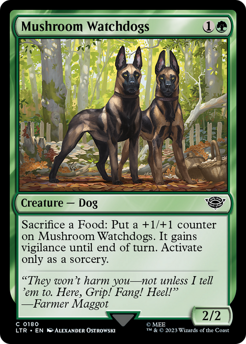 Mushroom Watchdogs (LTR-180) - common