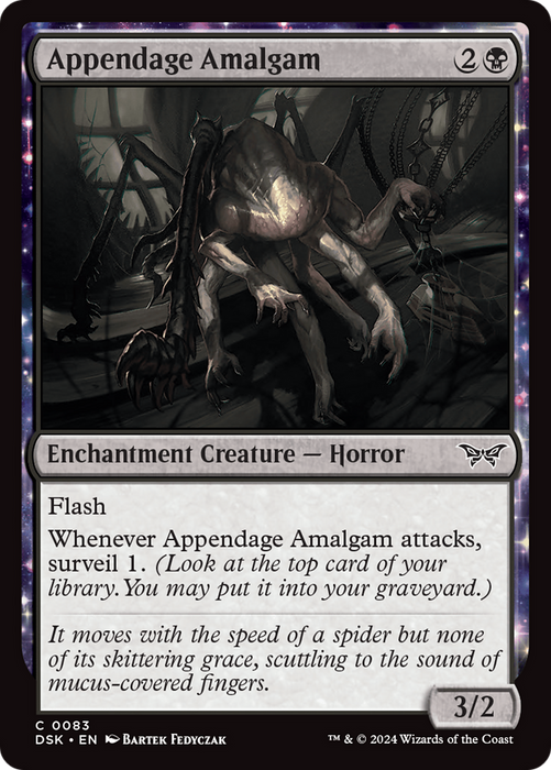 Appendage Amalgam (DSK-083) - common: (enchantment) - Foil