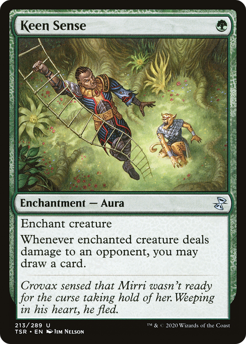 Keen Sense (TSR-213) - uncommon - Foil
