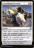 Contraband Livestock (LIST-CLB-12) - uncommon