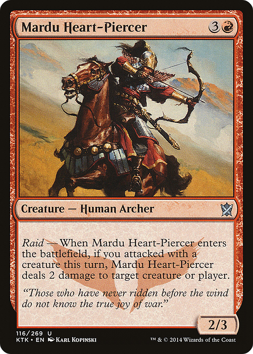 Mardu Heart-Piercer (KTK-116) - uncommon