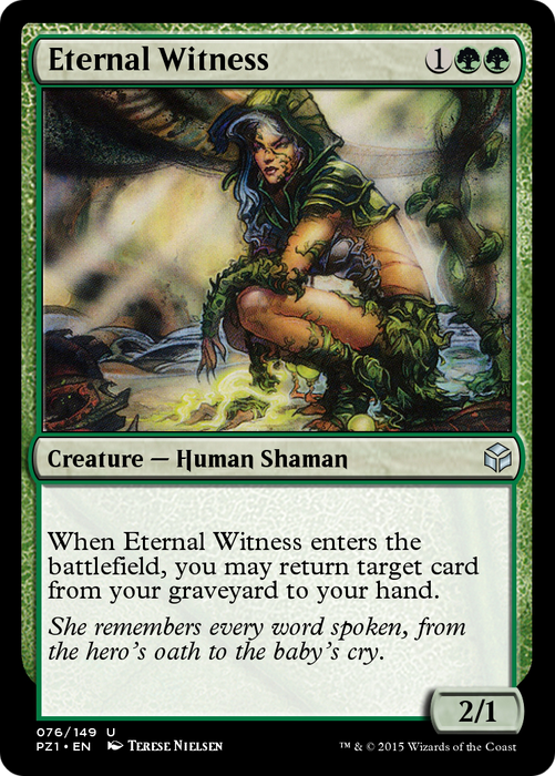 Eternal Witness (PZ1-076) - uncommon - Foil