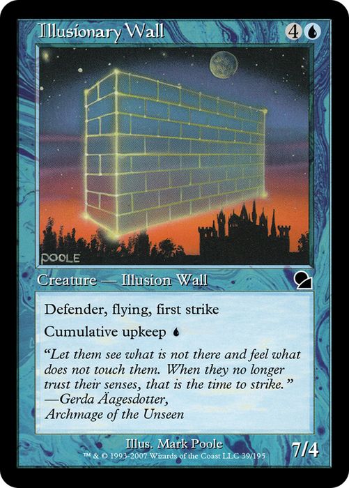 Illusionary Wall (ME1-039) - common - Foil