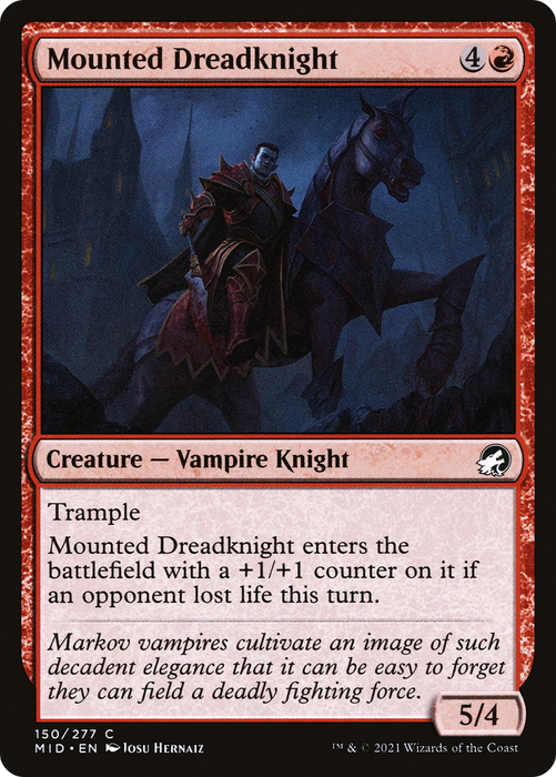 Mounted Dreadknight (MID-150) - common - Foil