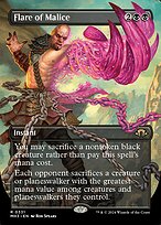 Flare of Malice (MH3-331) - rare (Borderless)