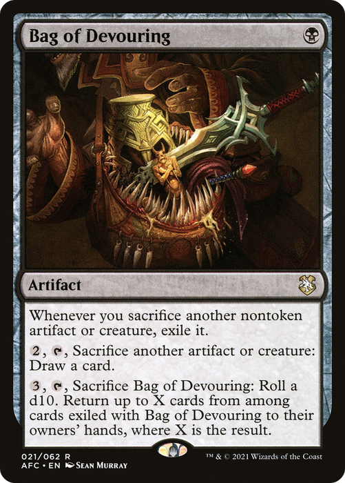 Bag of Devouring (AFC-021) - rare