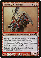 Kamahl, Pit Fighter (DPA-049) - rare - Foil