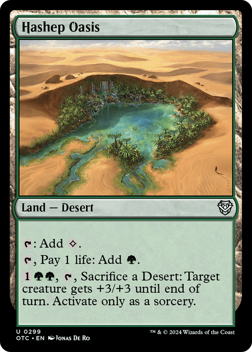 Hashep Oasis (OTC-299) - uncommon